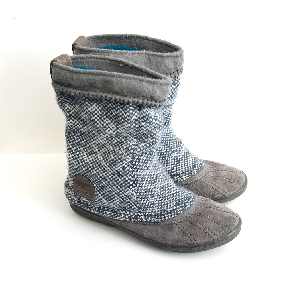 Sorel Tremblant Knit Pull-On Mid-Calf Boots